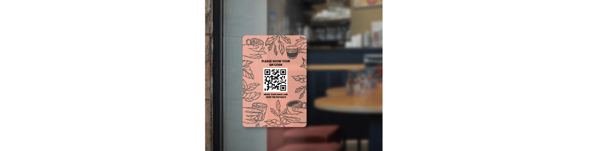 QR Code sticker