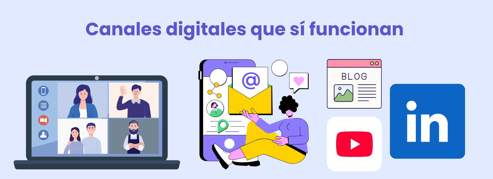 Canales digitales que sí funcionan para empresas B2B