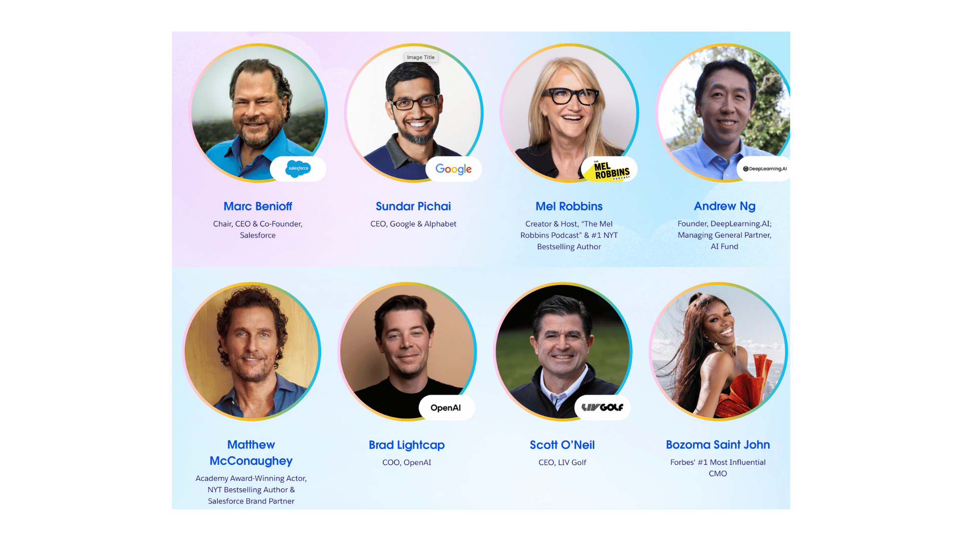 dreamforce speakers