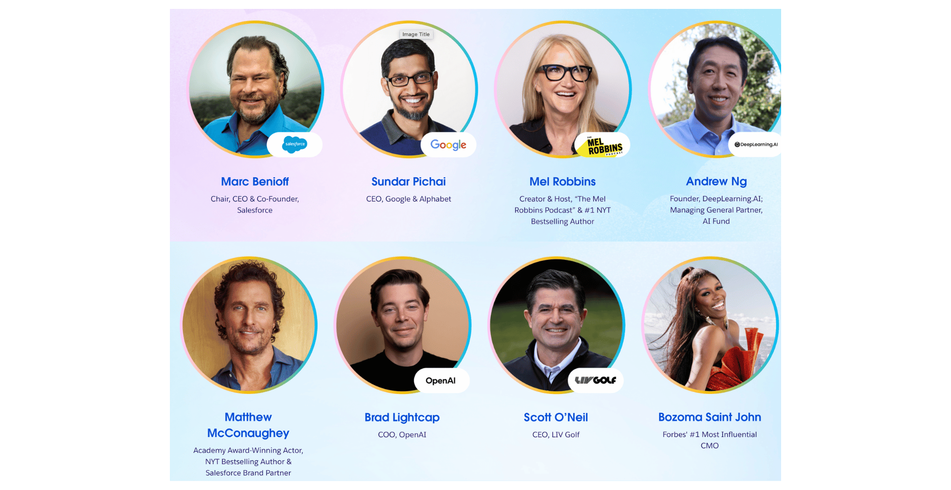 dreamforce speakers
