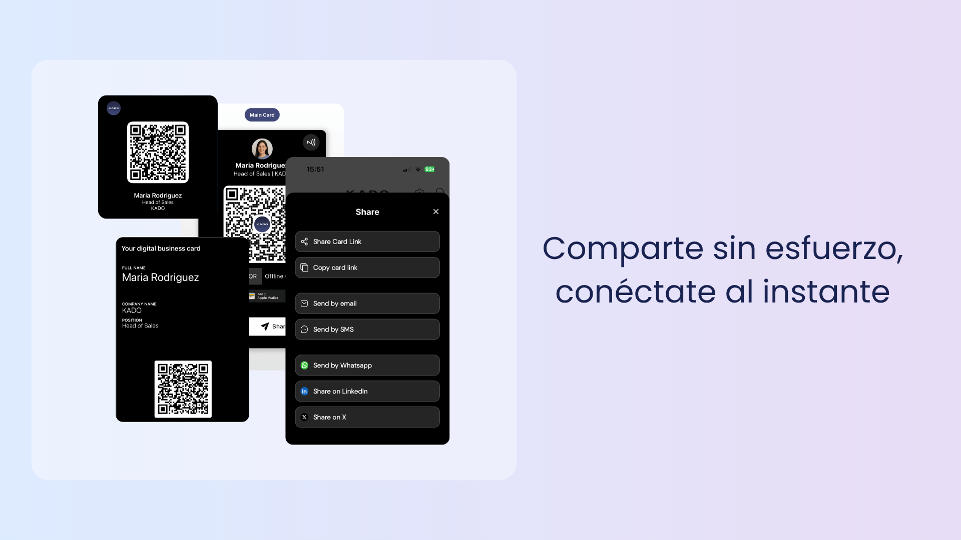 es: share a digital business card