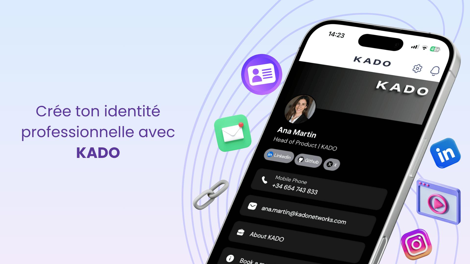 créer une carte de visite