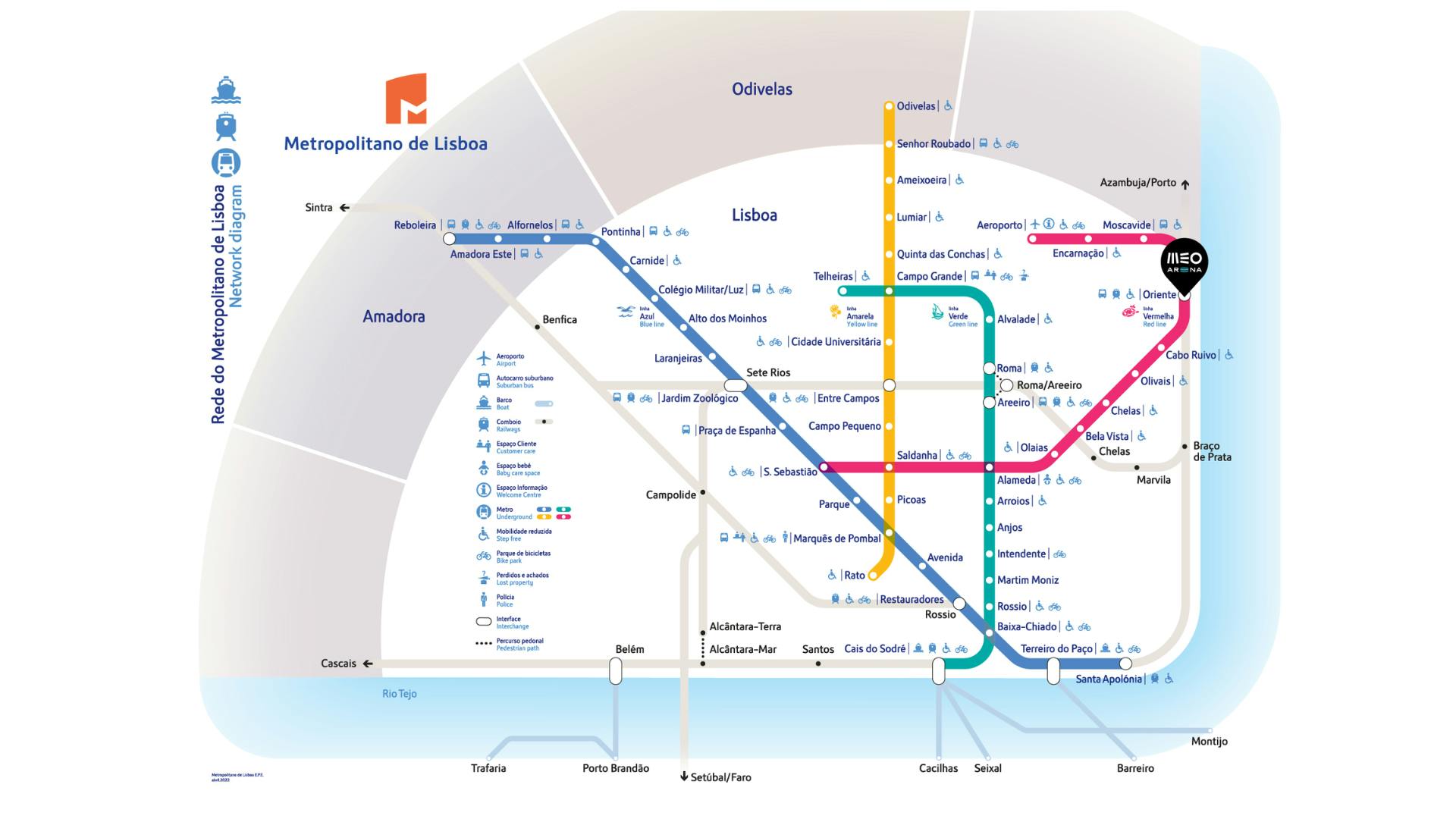 how to arrive to moa arena lisbon