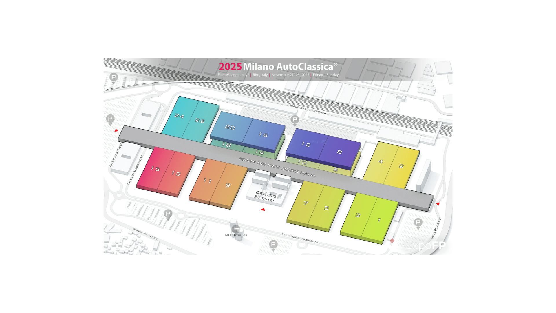 milano autoclassica map