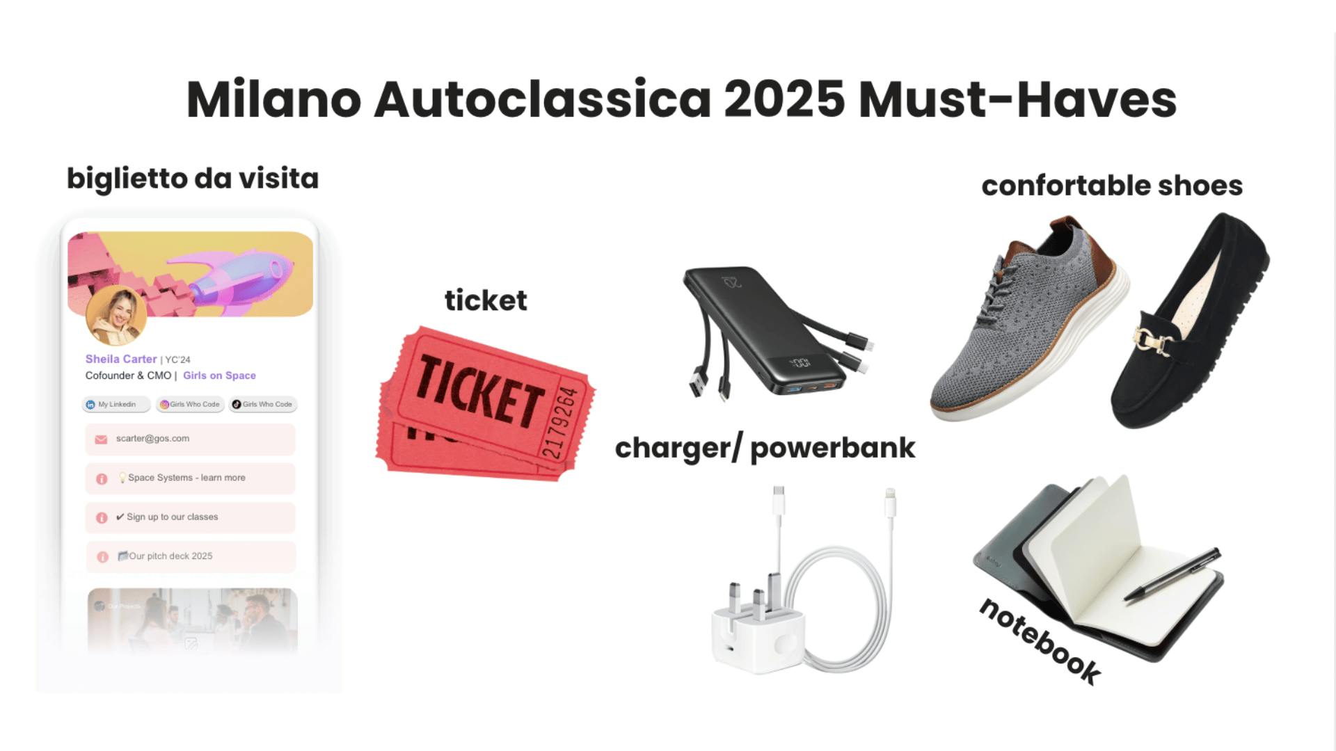 milano autoclassica must haves