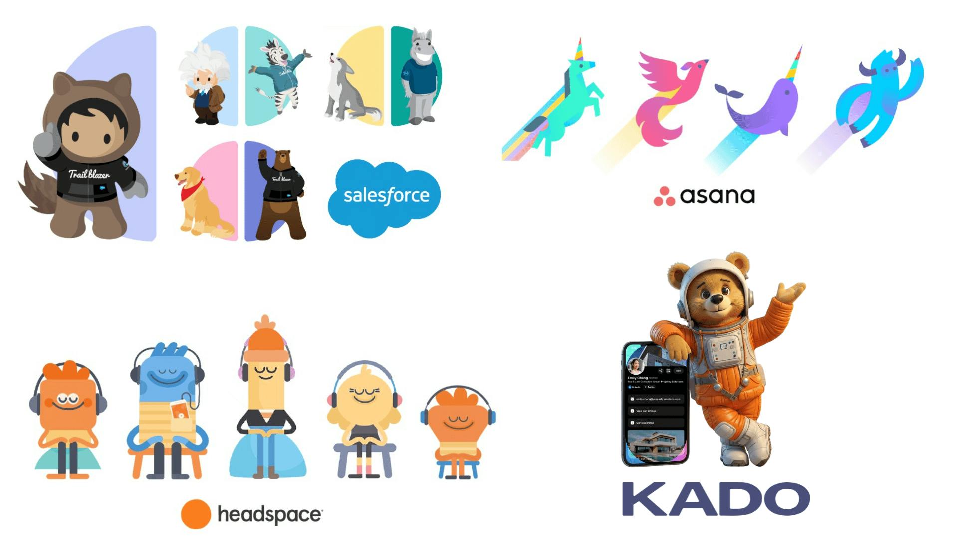 corporate AI mascots