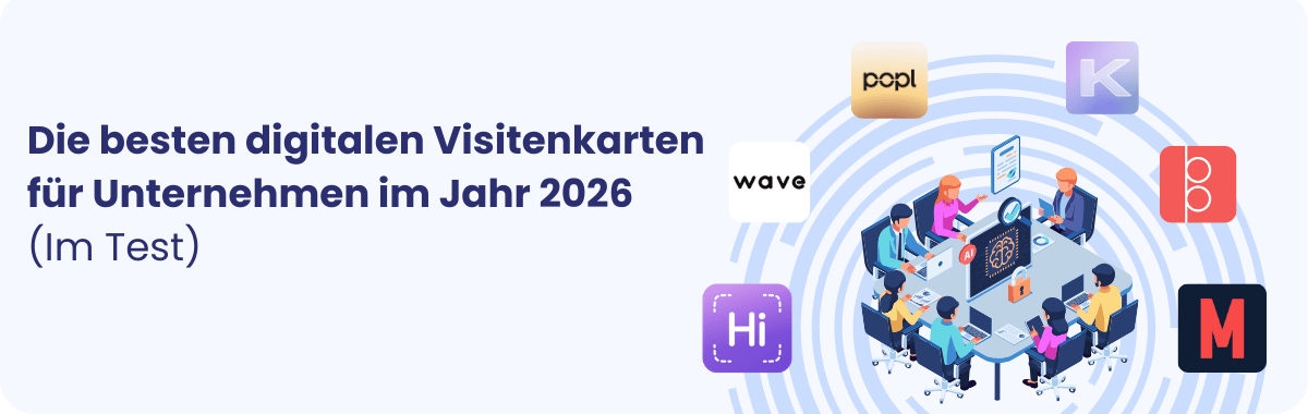 Beste Digitale Visitenkarten für Unternehmen 2026 (Vollständiger Test)