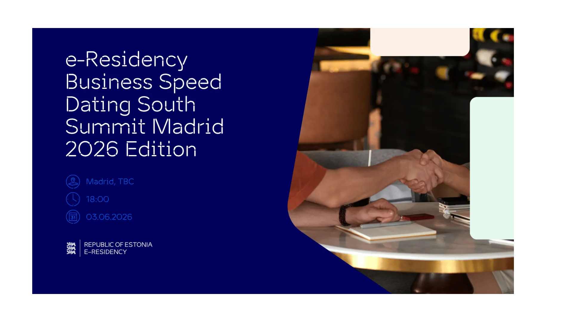 Startup Speed Dating with e-Residency
