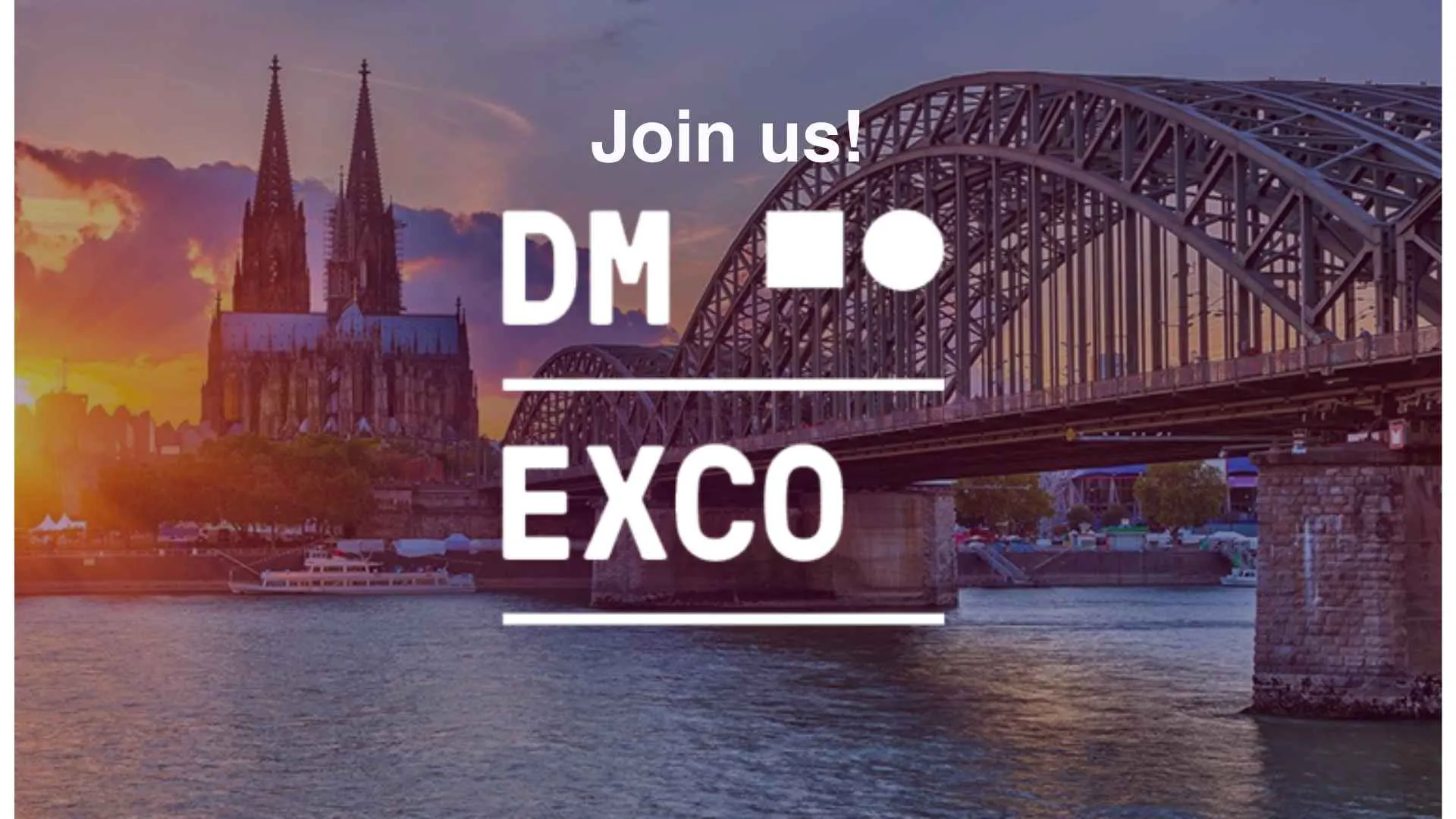 Postcard of the DMEXCO 26 event in Cologne