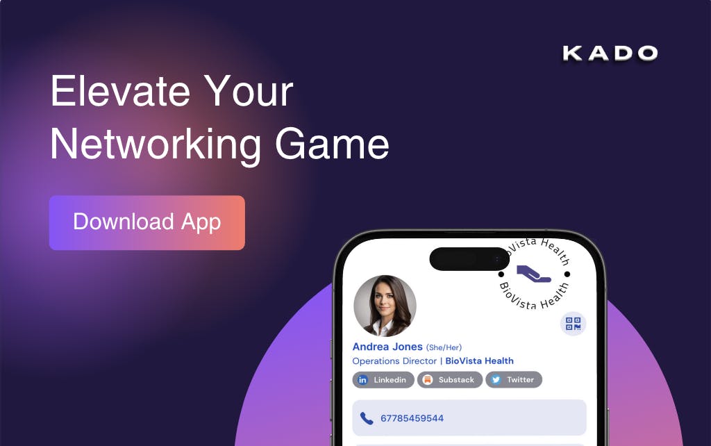 The Top 8 Benefits of Using a Modern Digital Business Card KADO