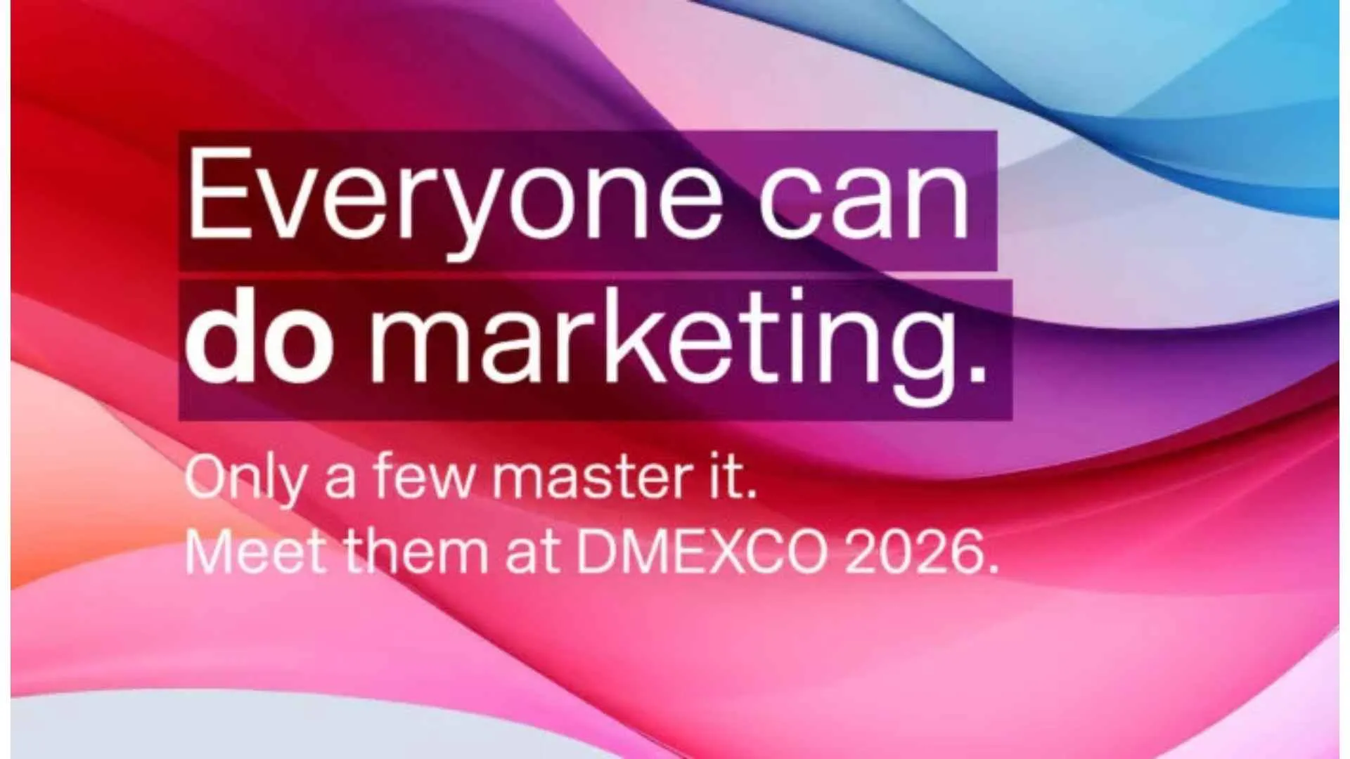 DMEXCO 26 Event flyer description