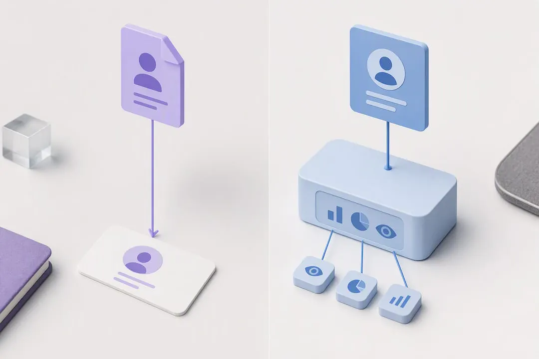 Due approcci a confronto: vCard e privacy della piattaforma