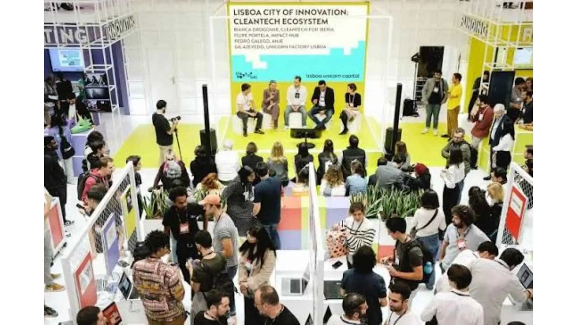 Side event going on at the Web Summit