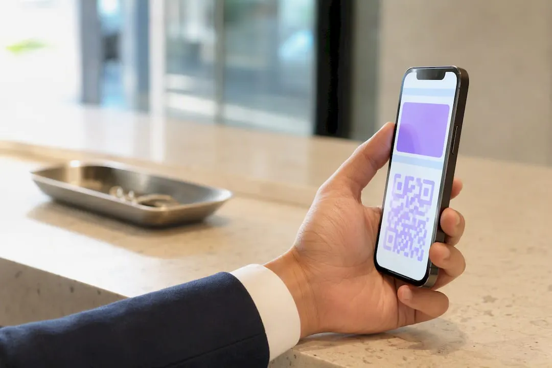 Hand checking an updated wallet pass
