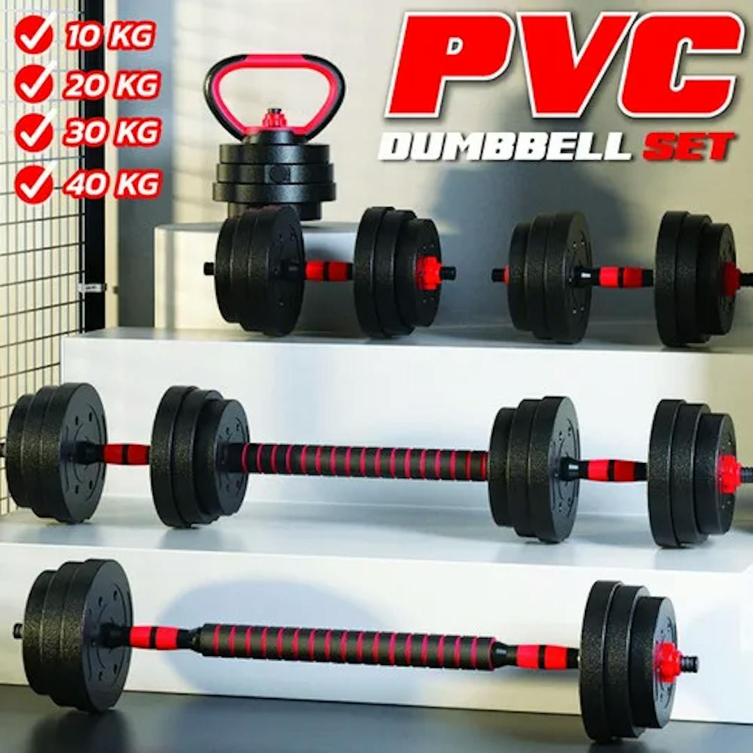 Dumbbell Set Berat untuk Latihan Peregangan dan Kekuatan