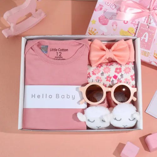 Hampers Bayi untuk Perempuan - Hadiah Lucu untuk Bayi Perempuan Baru Lahir