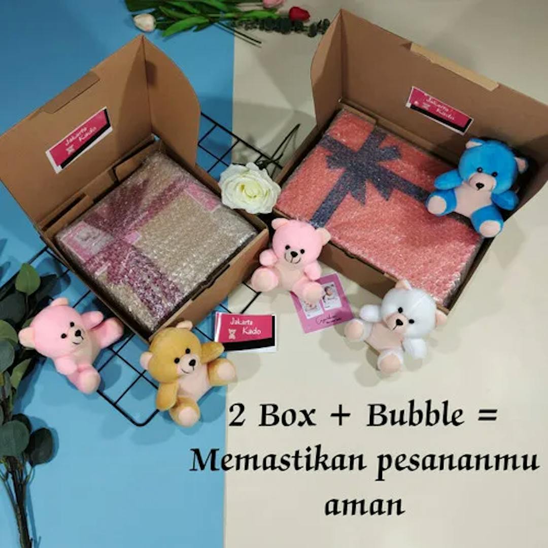 hampers bayi laki laki packing aman