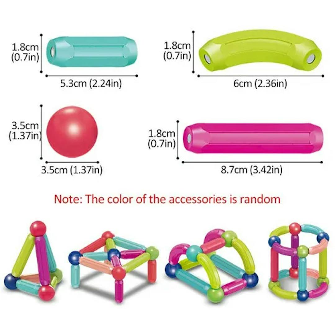 Mainan Anak Magnetic Stick Block