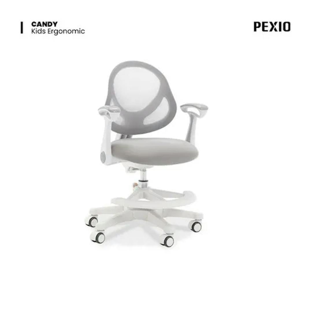 Kursi Ergonomis Anak Pexio Candy - Grey