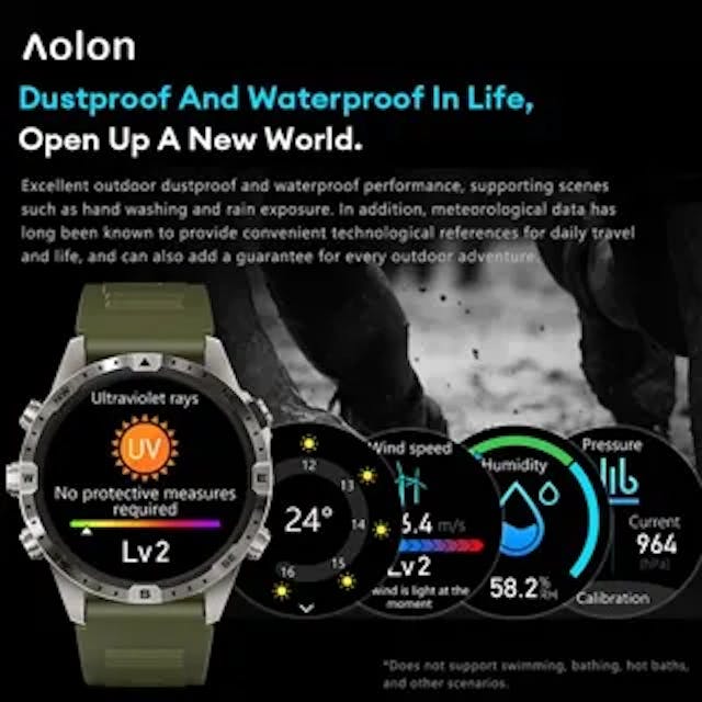 Aolon GT5 Pro smartwatch multifungsi