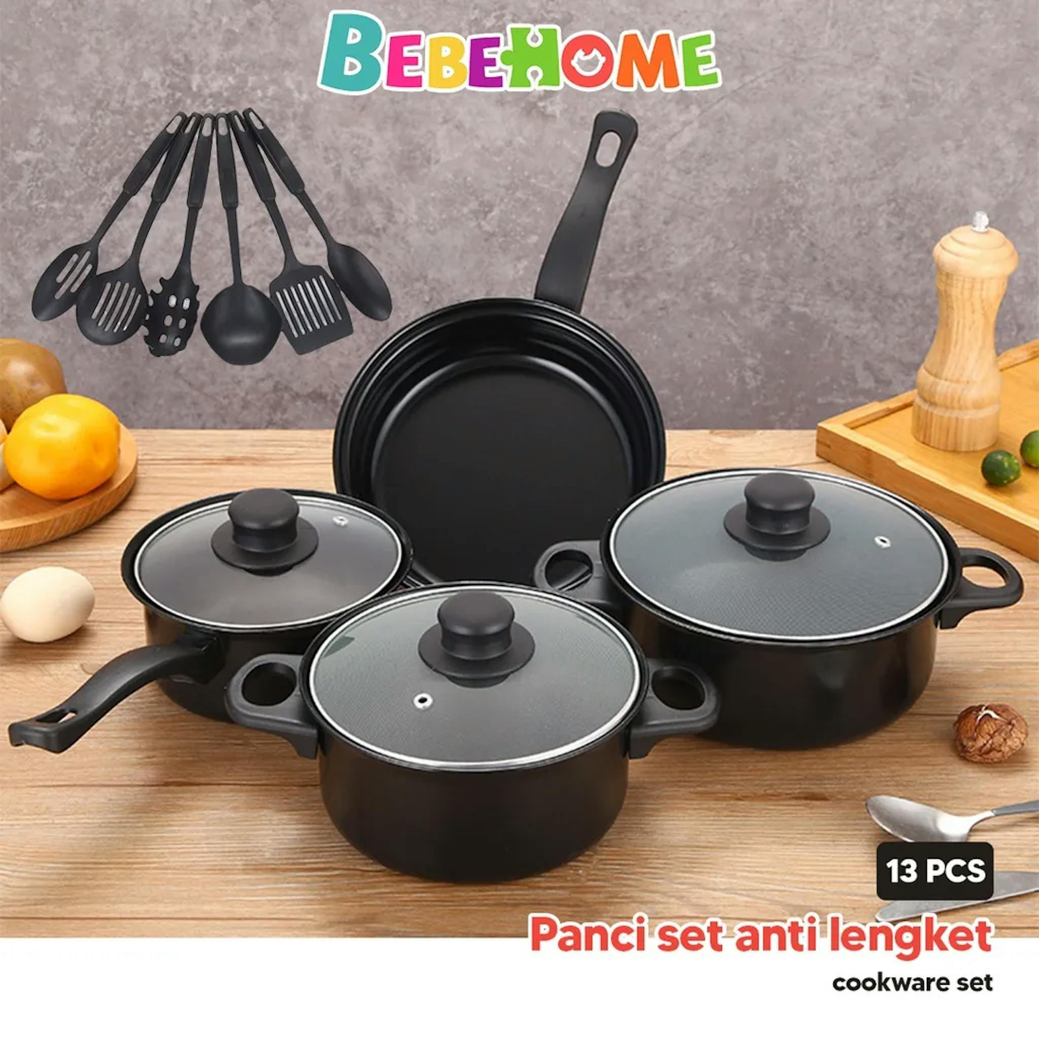 Bebehome cookware set untuk keluarga