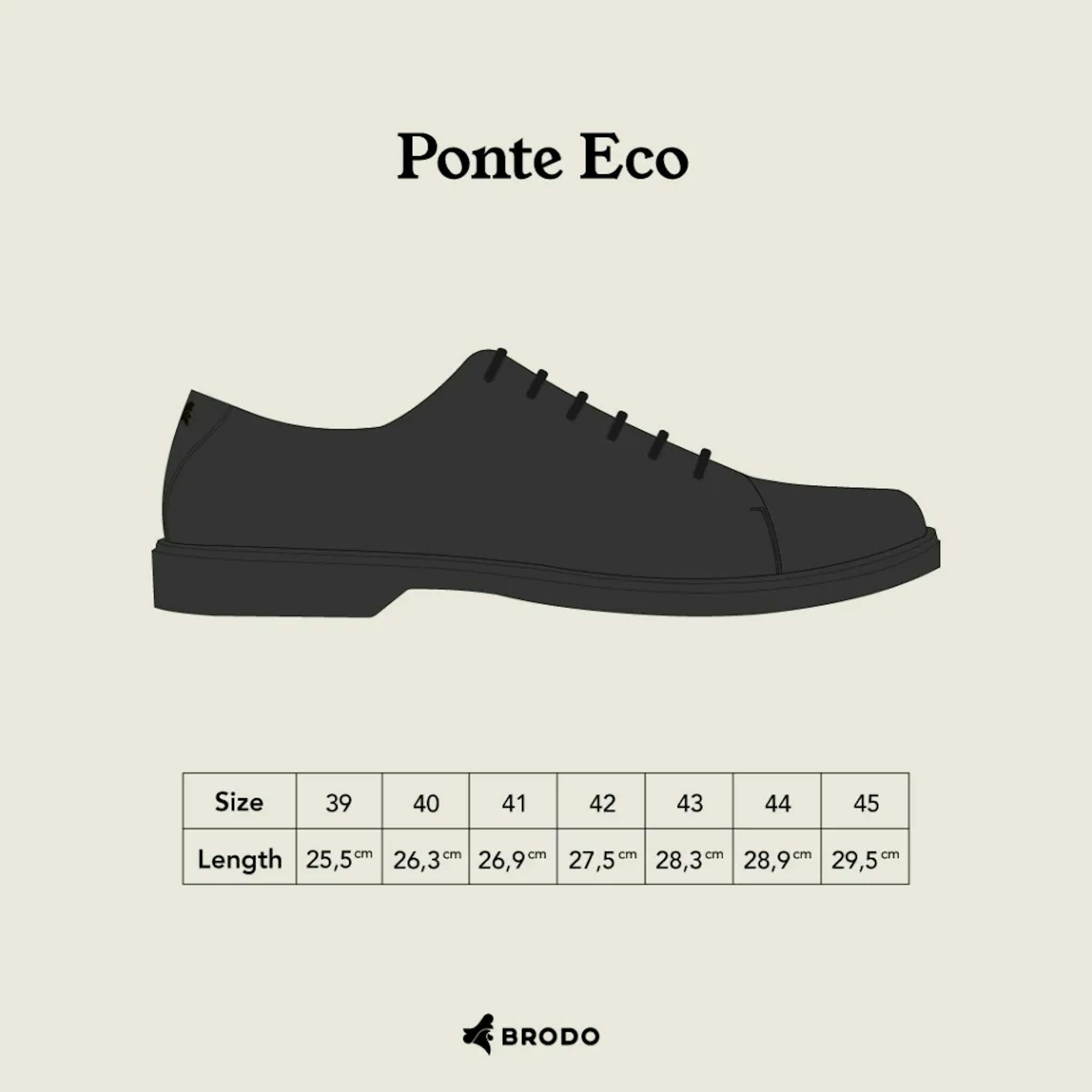 Insole foam sepatu Brodo Ponte Eco