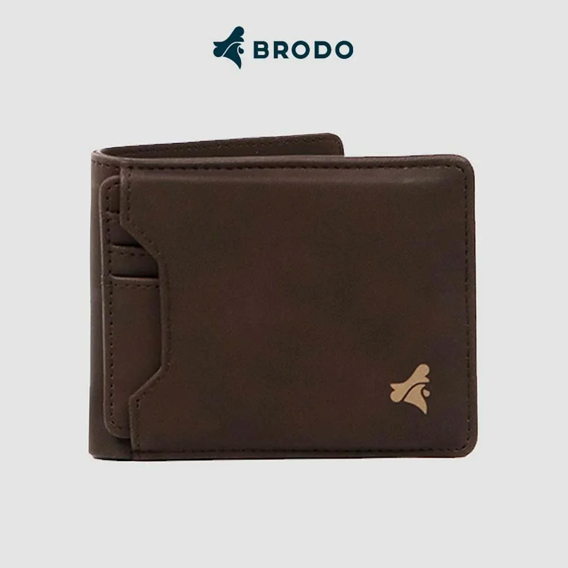 Brodo - Dompet Leftscape Wallet Brown