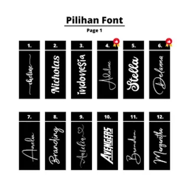 Pilihan Custom Tulisan Tumbler Custom 400ml Stainless Steel