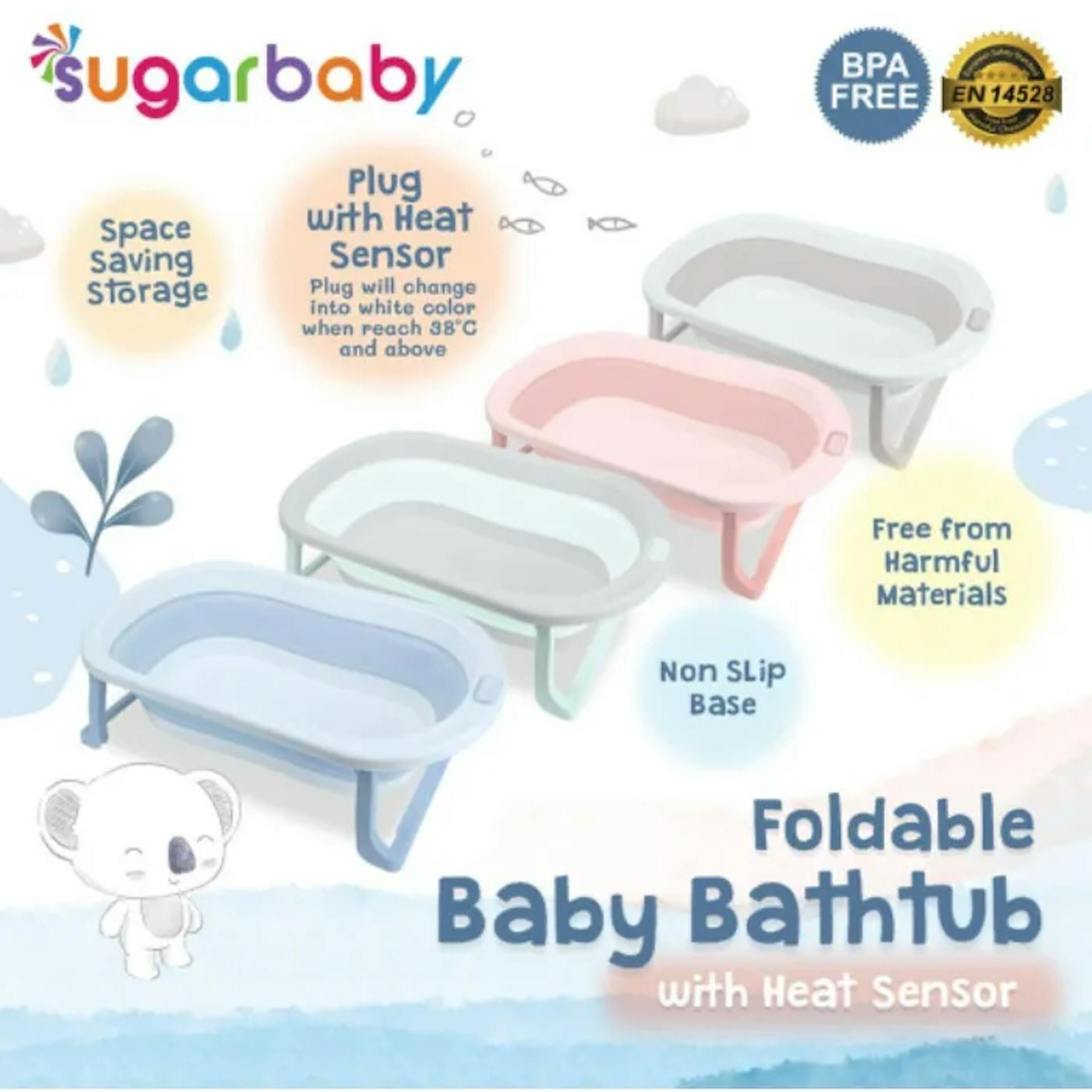 Bathtub Bayi Lipat Aman dan Praktis