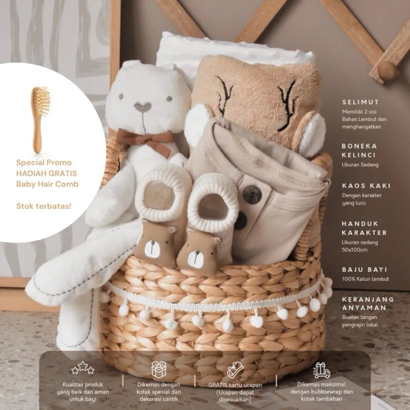 Hampers Pakaian bayi Nyaman