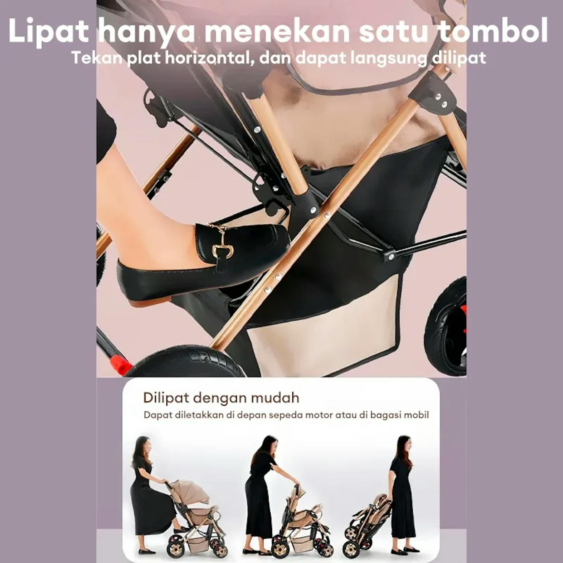 Stroller Lipat