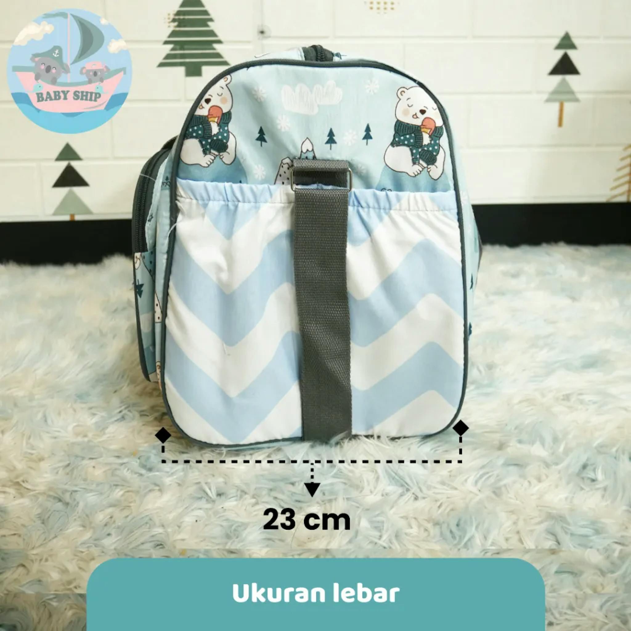 BabyShip Tas Bayi Banyak Kantong