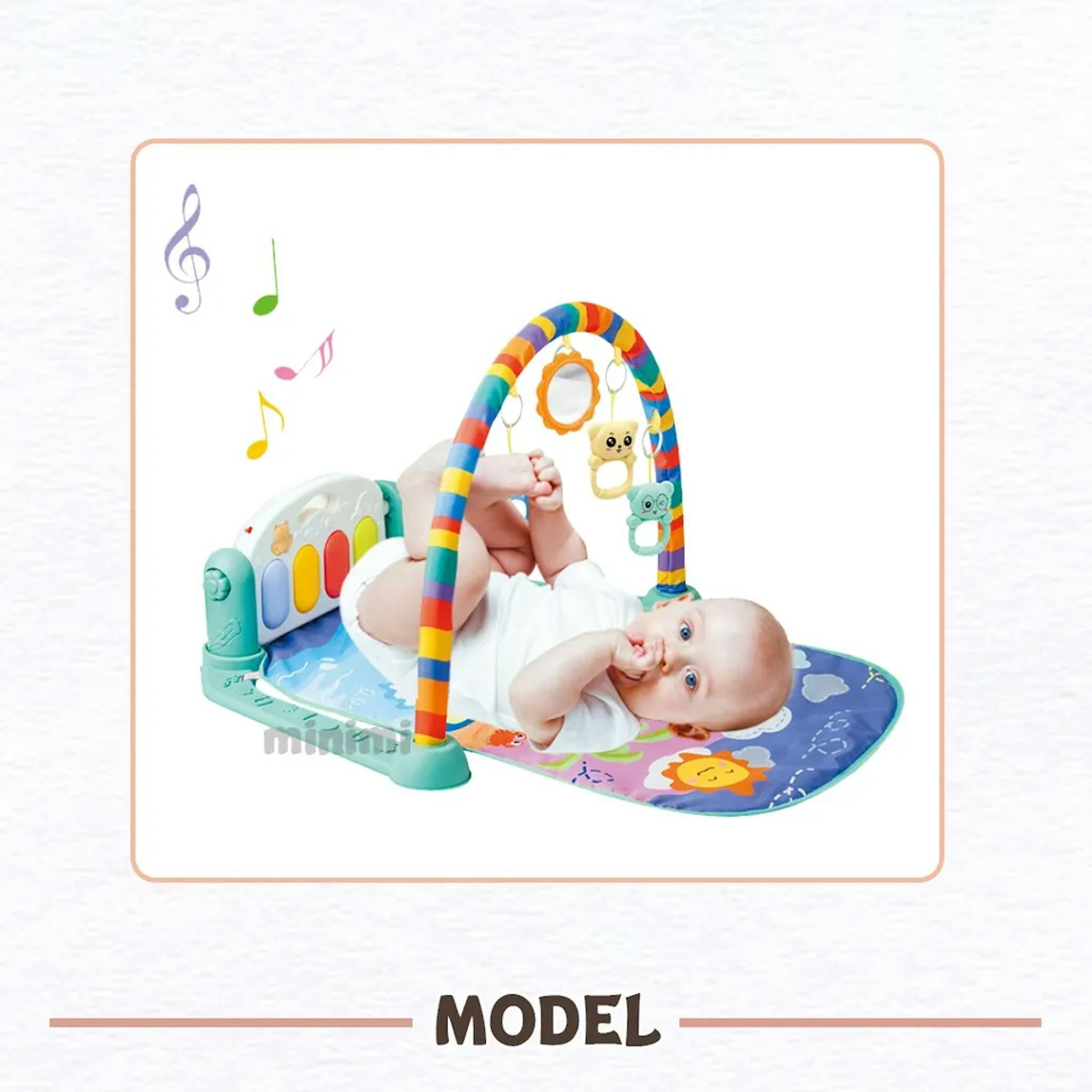 Babygym Minimi Playmate dengan Matras Empuk dan Fitur Musik