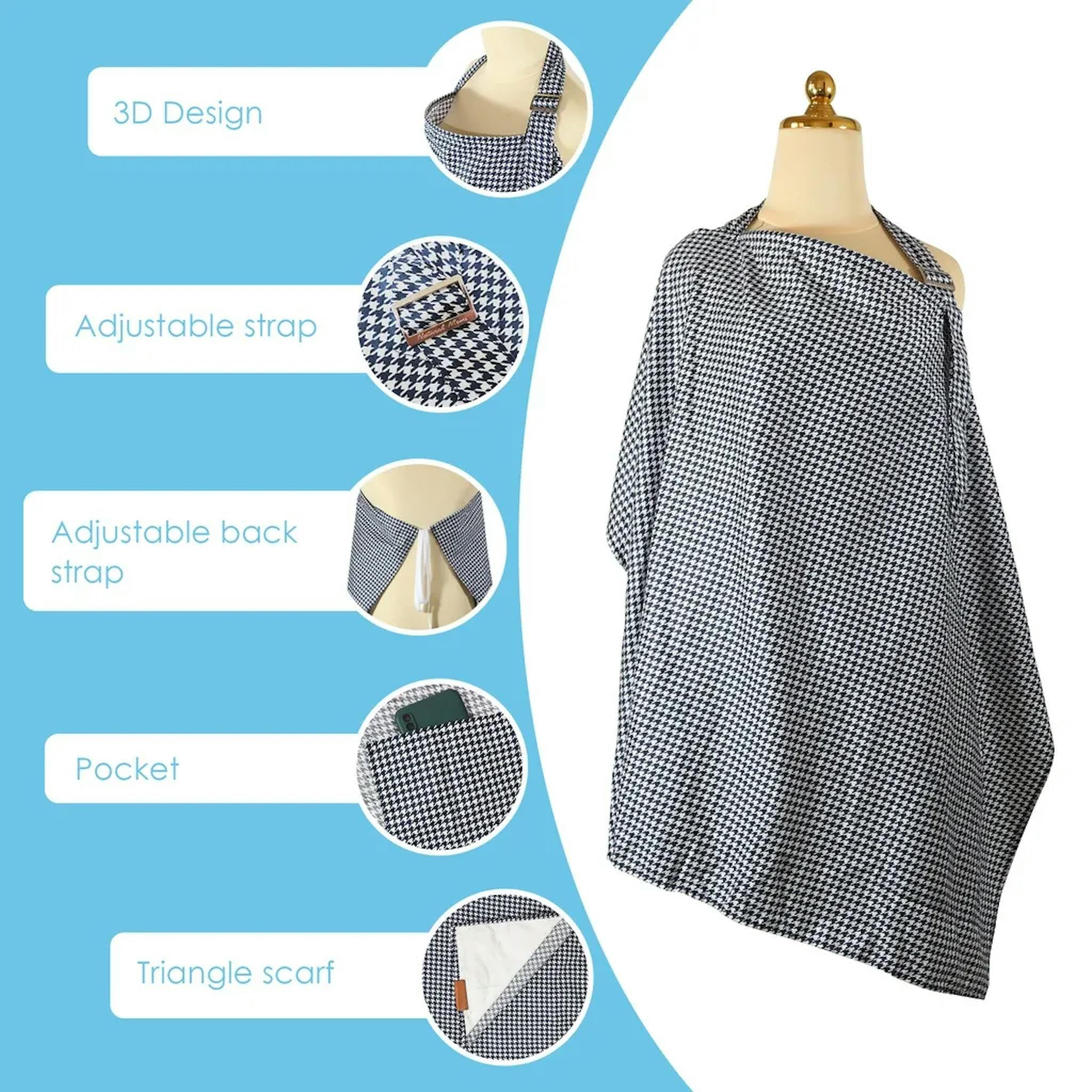 Natural Moms Nursing Cover untuk Menyusui