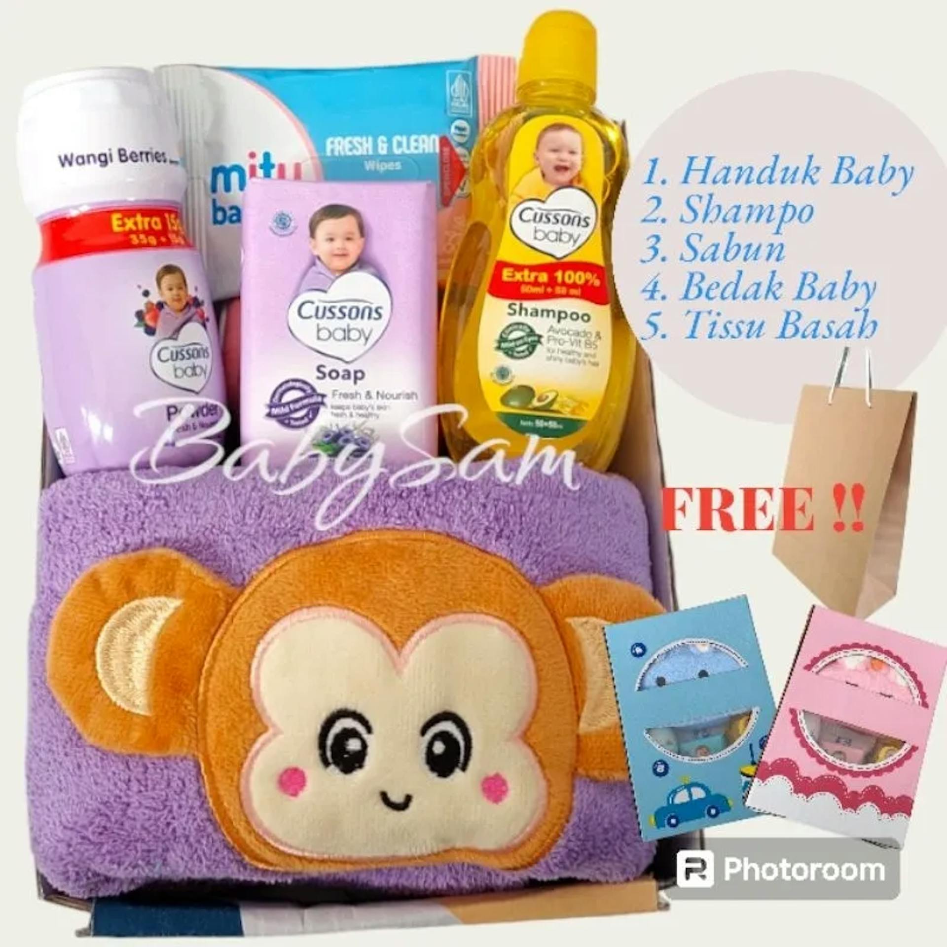 Hampers Perlengkapan Mandi Bayi - Kado Sempurna untuk Si Kecil