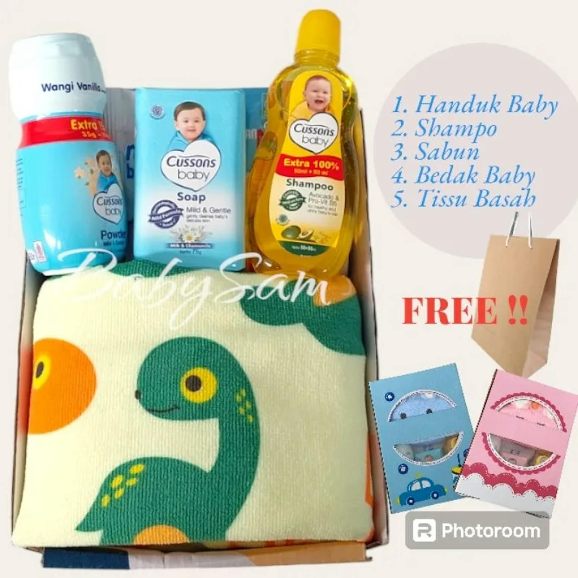 Gift Set Mandi Bayi - Paket Perawatan Lengkap untuk Bayi