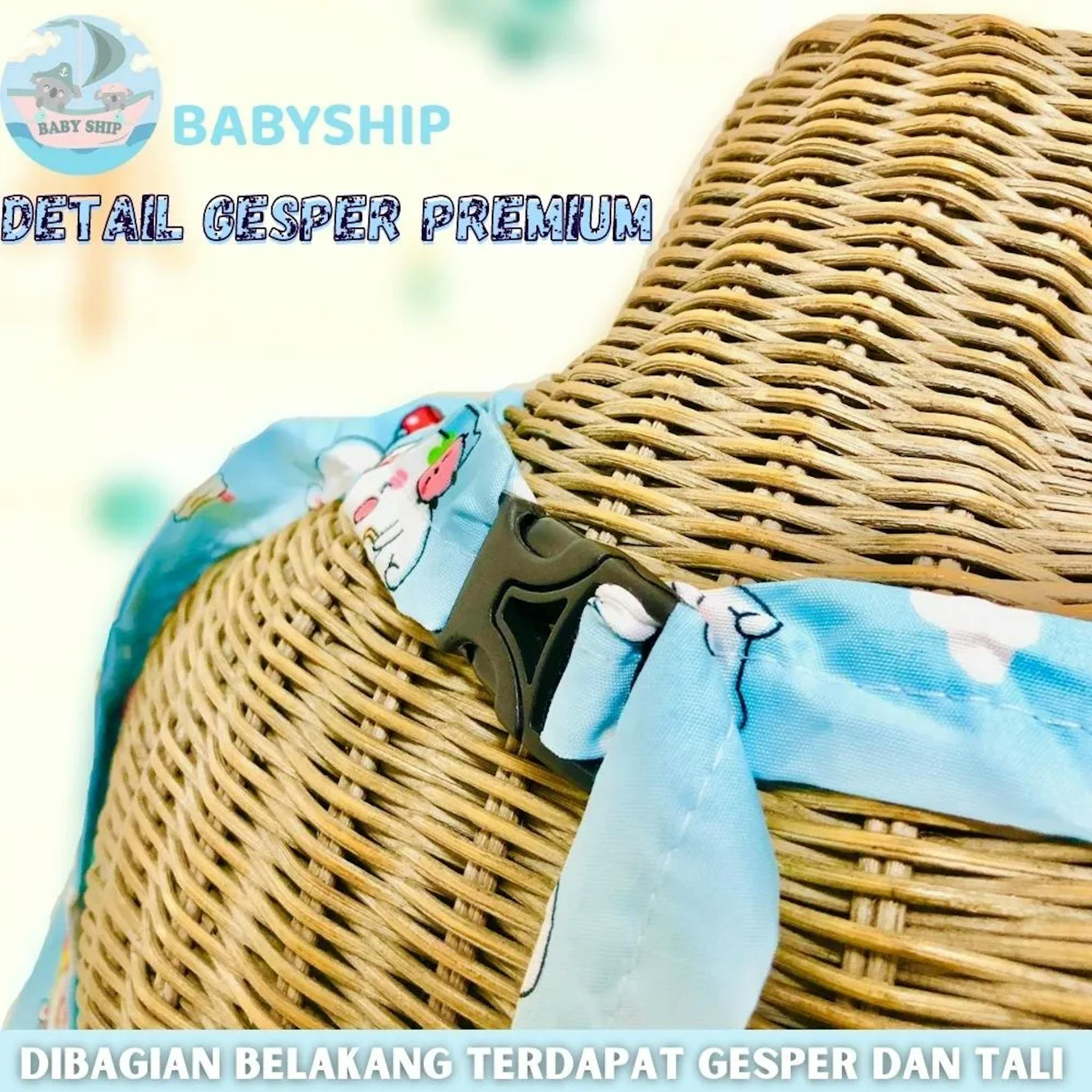 Desain lokal apron menyusui BabyShip