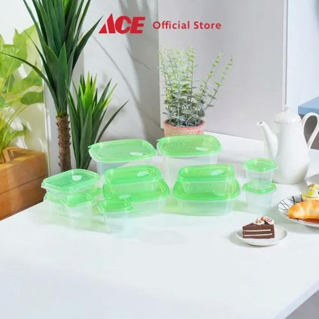 Ace Kris 24 Pcs Wadah Makanan Tahan Microwave