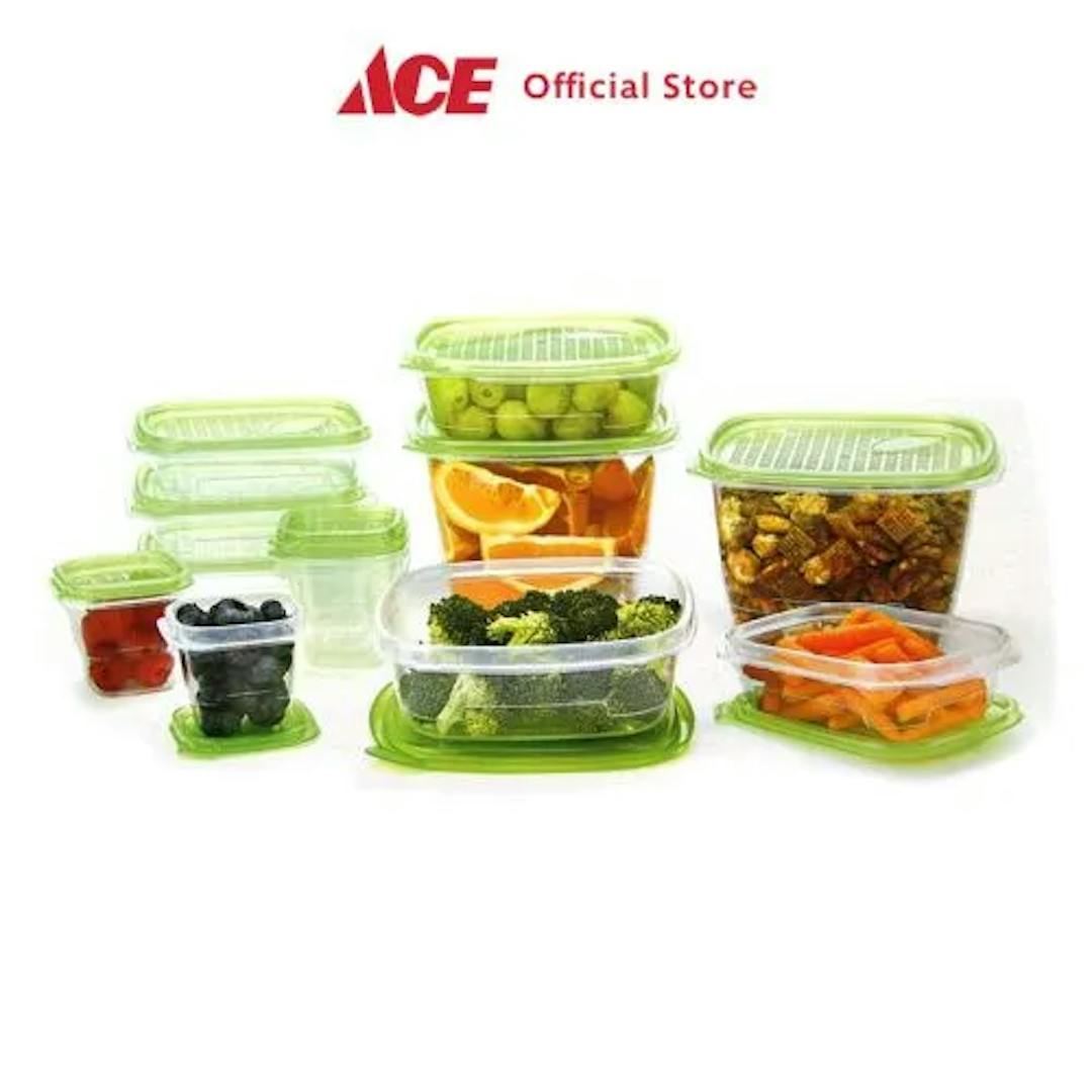 Wadah Makanan Clip & Fresh Ace Kris Set 24 Pcs