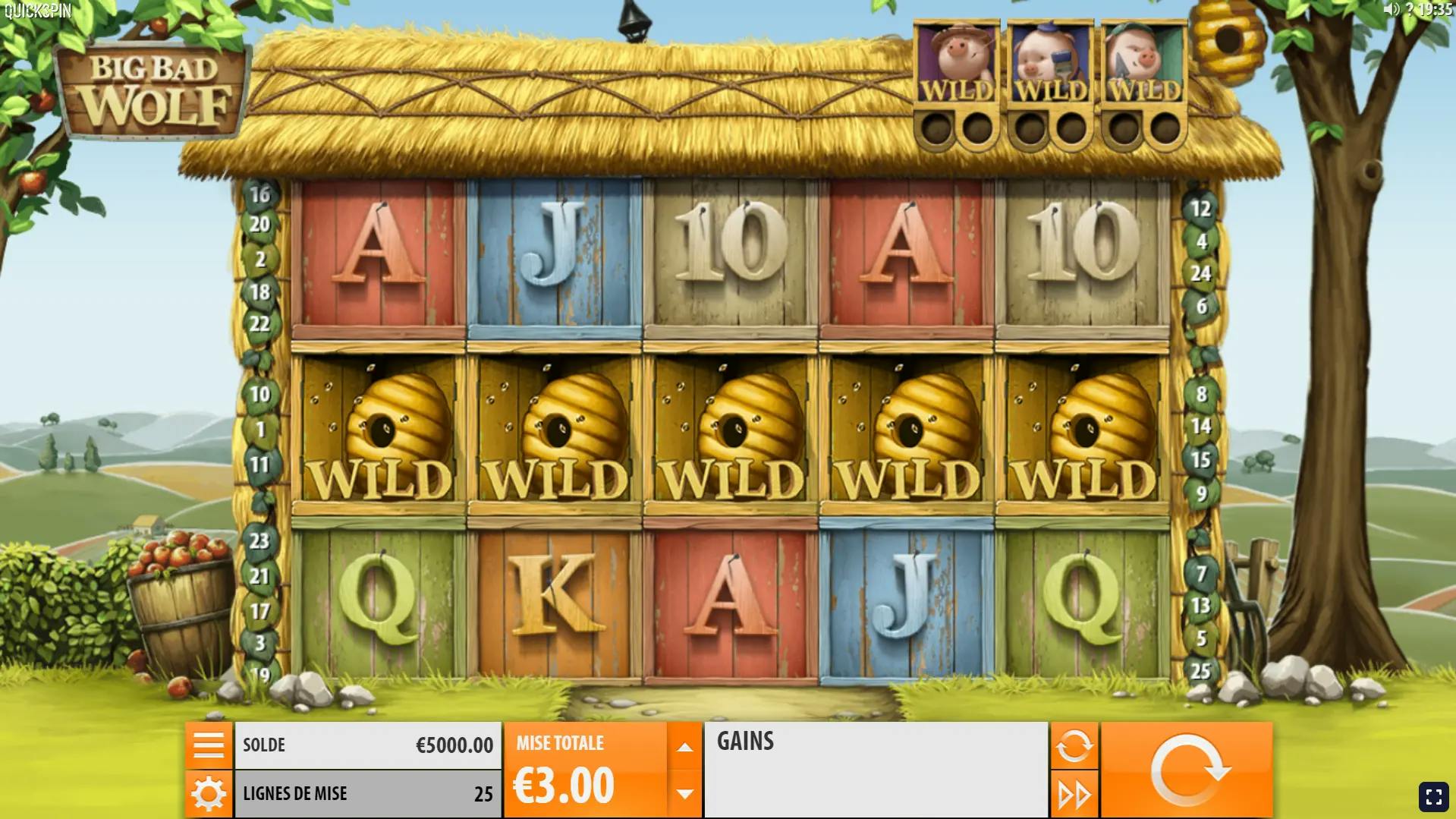 gameplay big bad wolf quickspin
