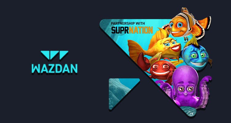 affiche publicitaire dun nouveau partenariat avec wazdan
