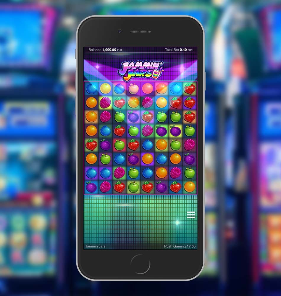 jammin jar de push gaming sur telephone