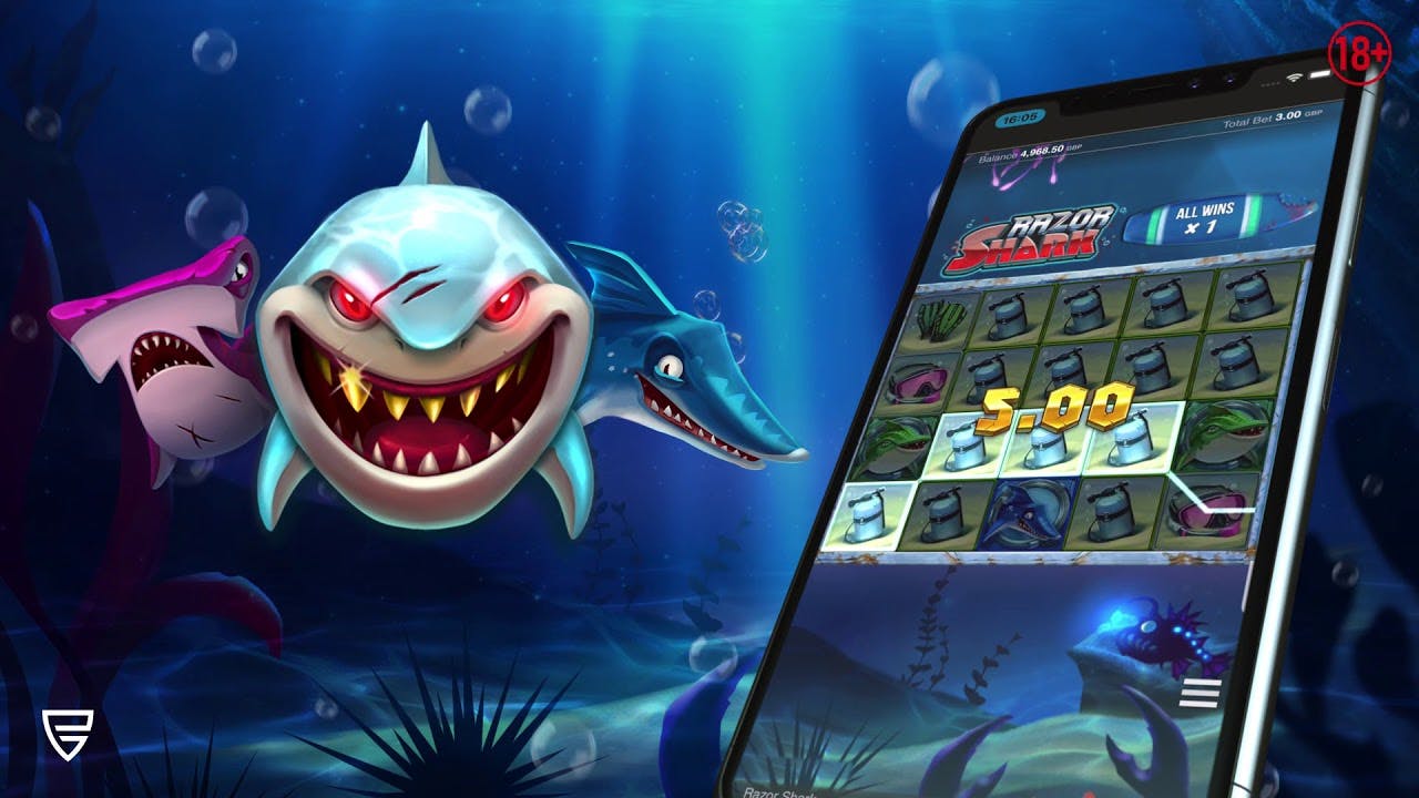 display picture for razor shark push gaming
