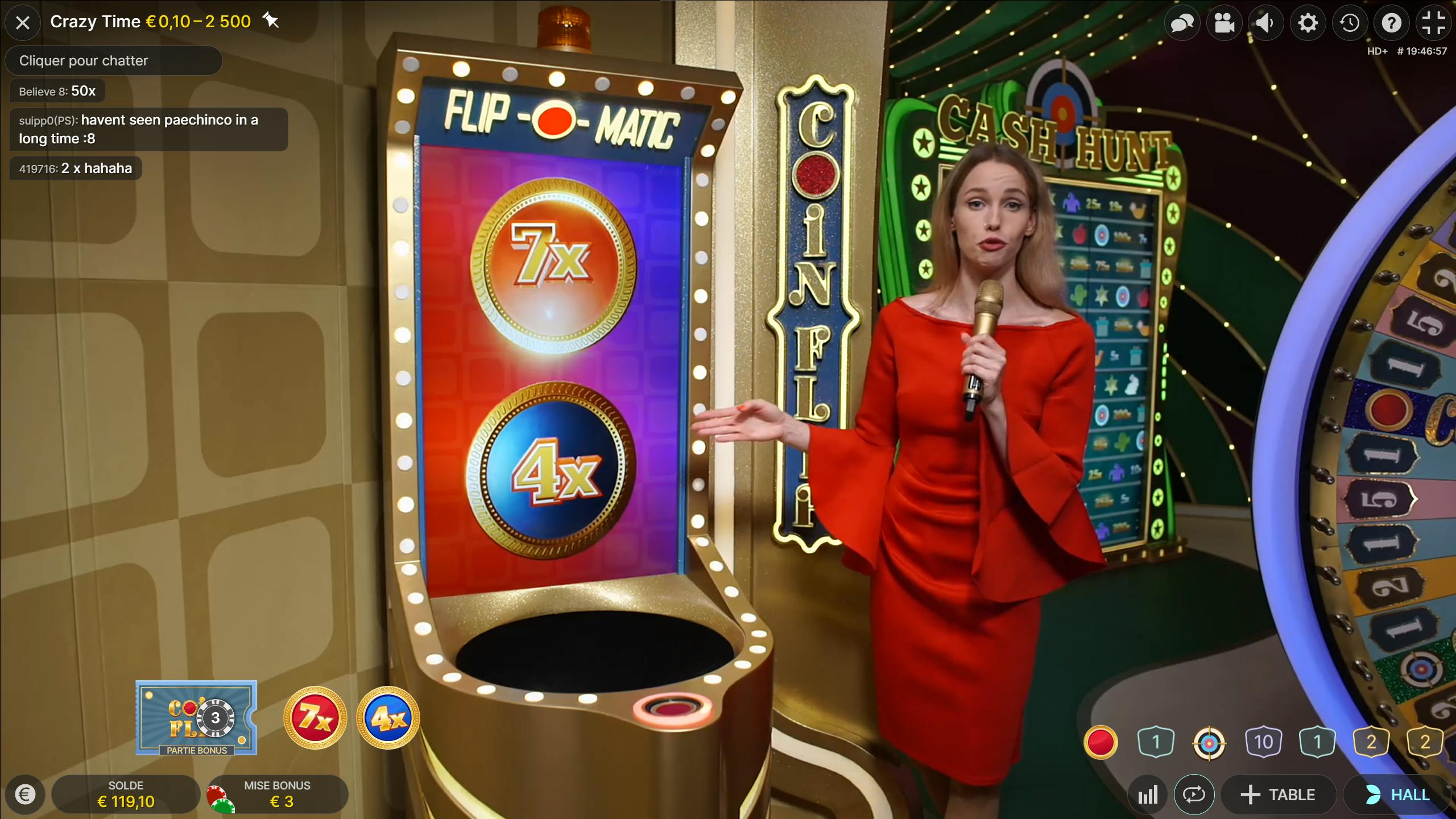 crazy time à jouer sur cresus casino avec kagino fr