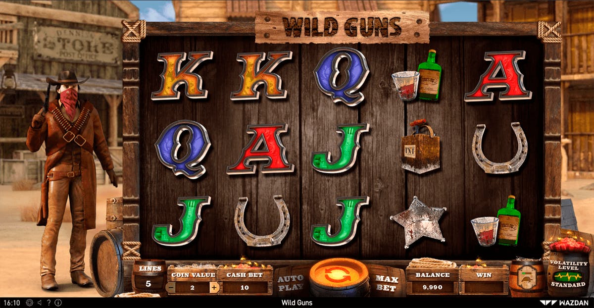 wild guns gameplay page de wazdan