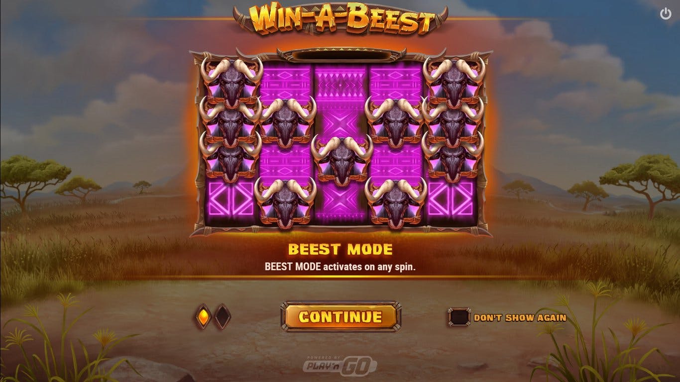 Win a Beest slot Advertising picture banner