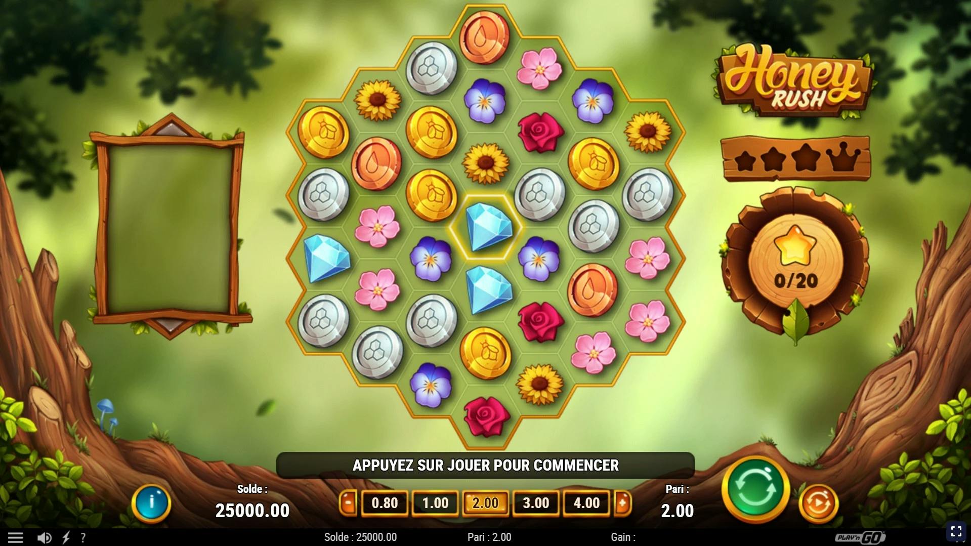 gameplay honey rush playngo