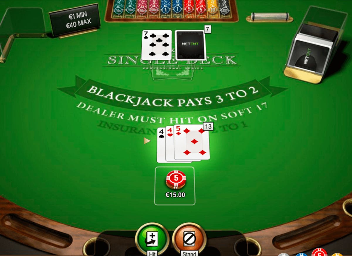Blackjack netent HD
