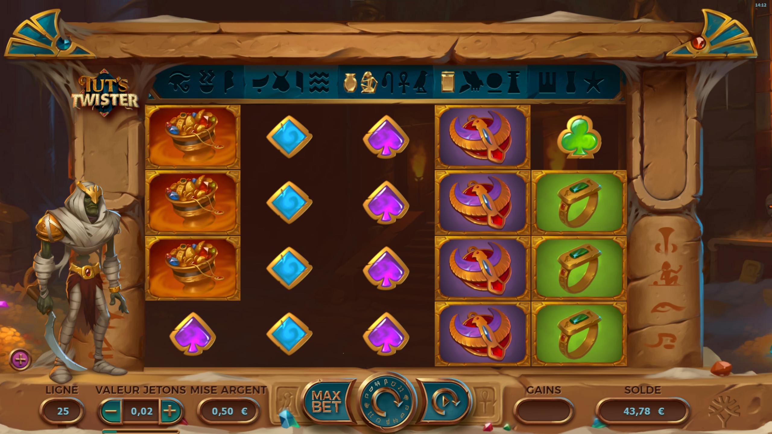 tut's twitster yggdrasil gameplay magical spin