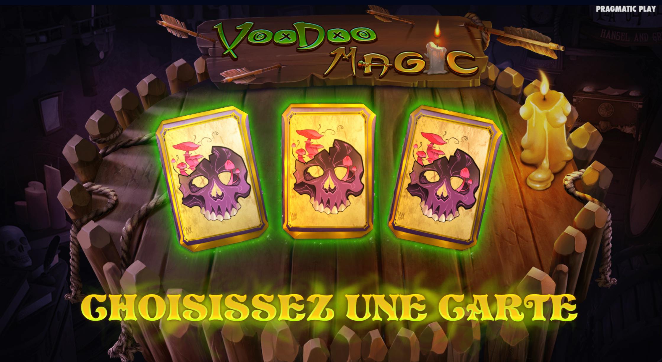 voodoo magic freespins provider pragmatic play gameplay